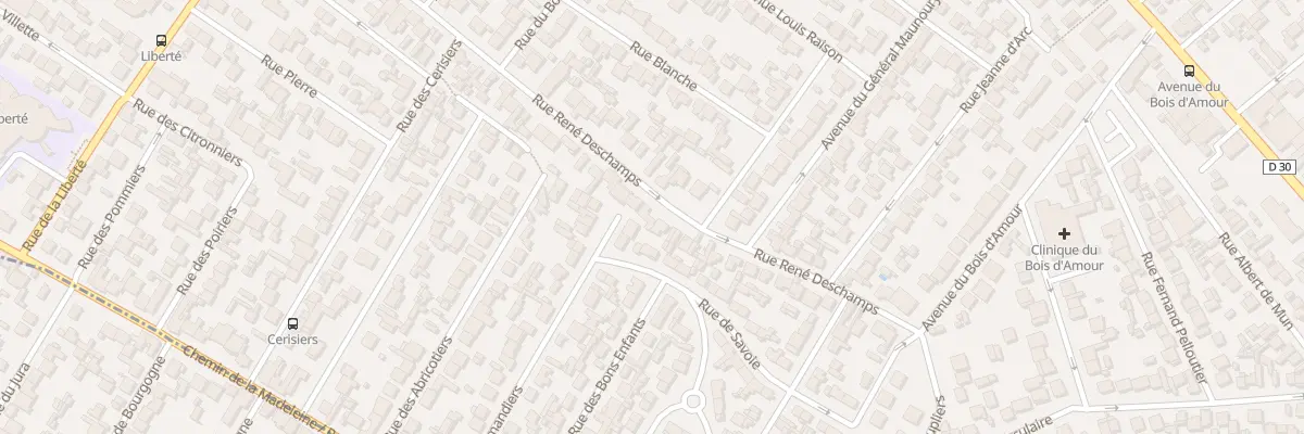 Plan du 52 Rue Rene Deschamps à Drancy