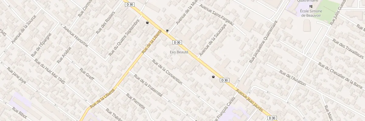 Plan du 152 Av Jean Jaures à Drancy