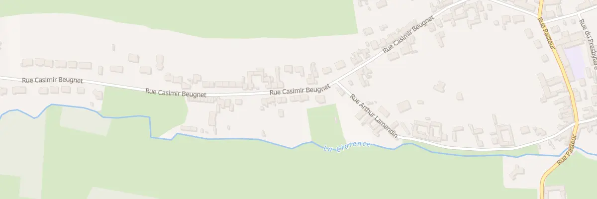 Plan du 50 Rue Casimir Beugnet à Camblain-Châtelain