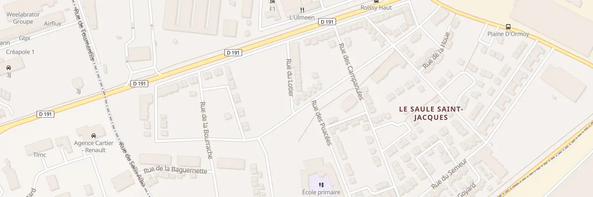 Plan du 36 Rue du Métivier à Ormoy