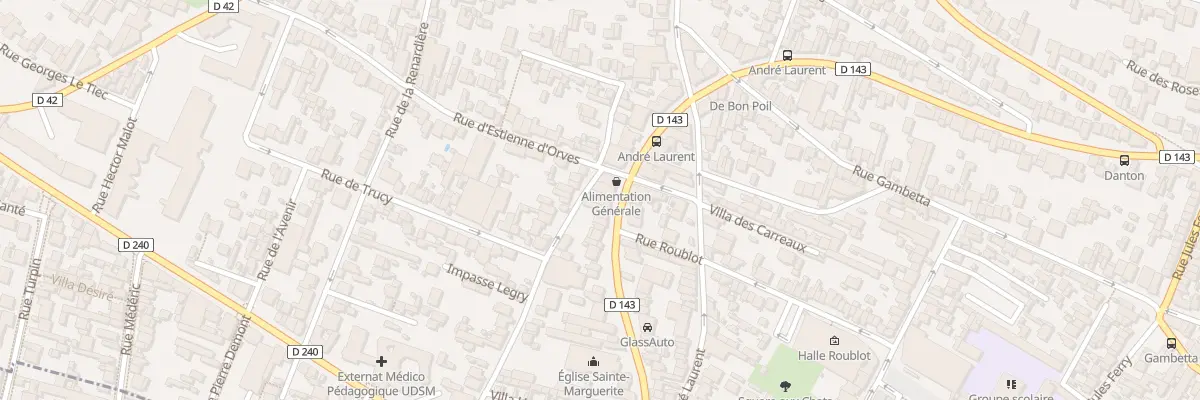 Plan du 57 Av de la République à Fontenay-sous-Bois