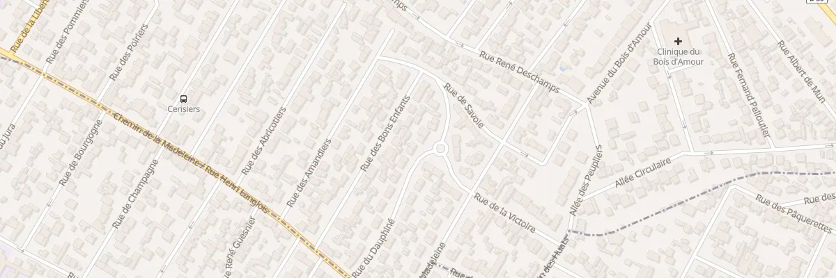 Plan du 35 Rue Du Dauphine à Drancy