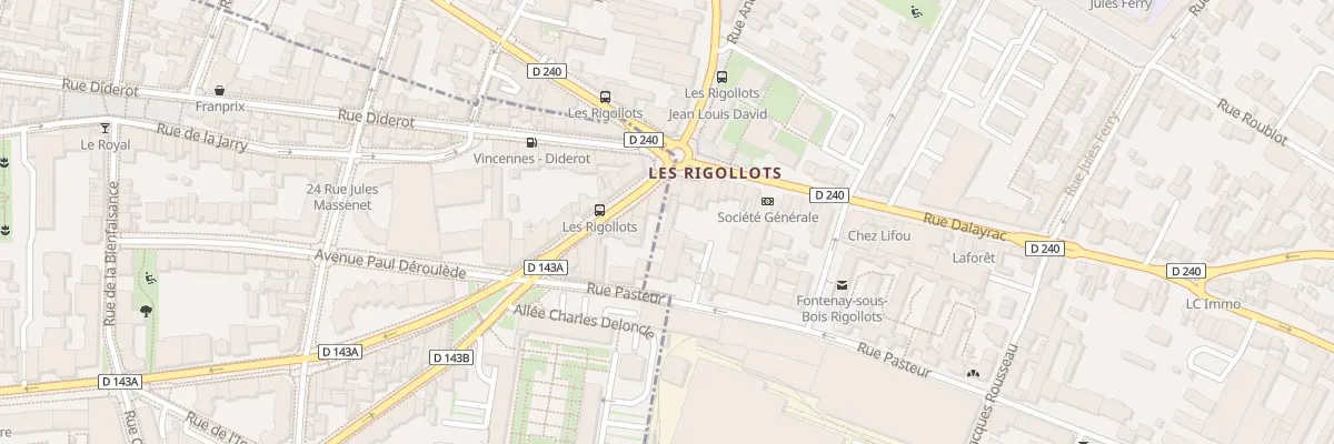 Plan du 151 Rue Dalayrac à Fontenay-sous-Bois