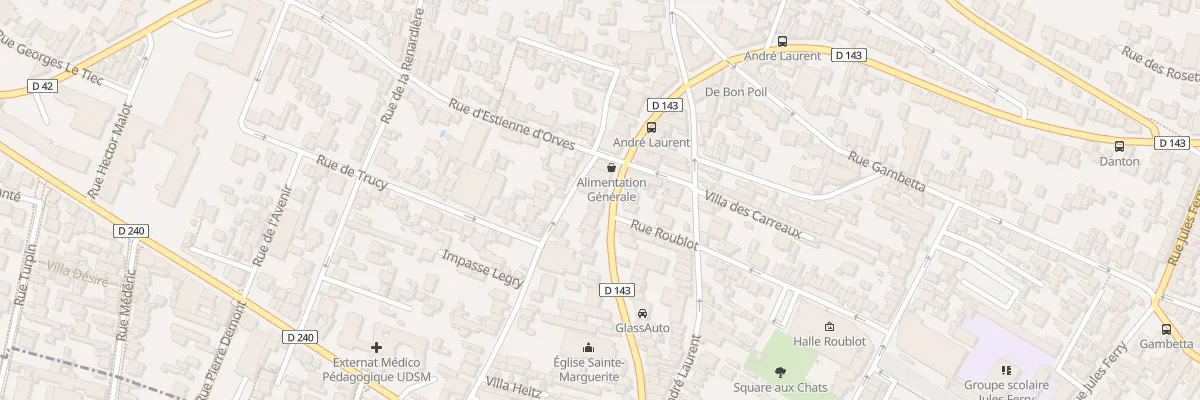 Plan du 55 Av de la République à Fontenay-sous-Bois