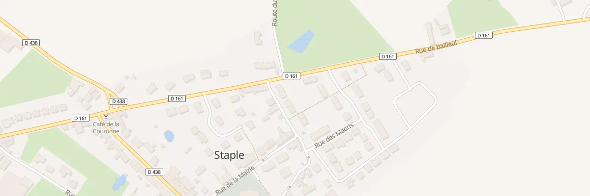 Plan du 228 Rue de la Mairie à Staple