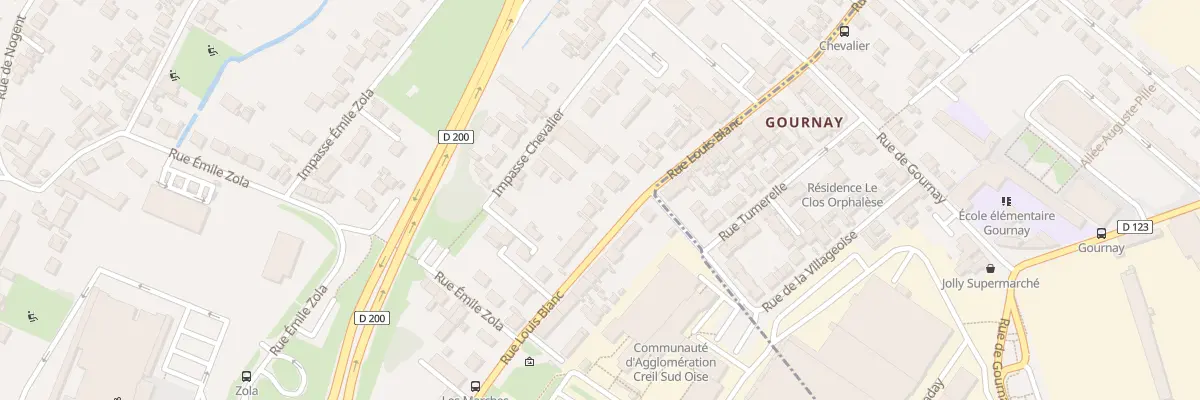 Plan du 133 Rue Louis Blanc à Montataire