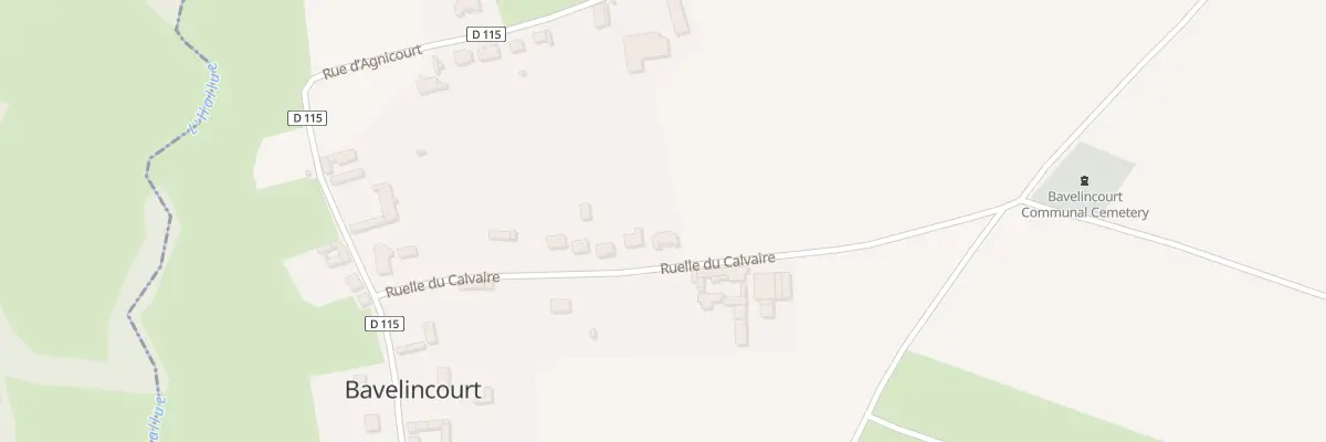 Plan du 201 Rue d’Oblicamp à Bavelincourt