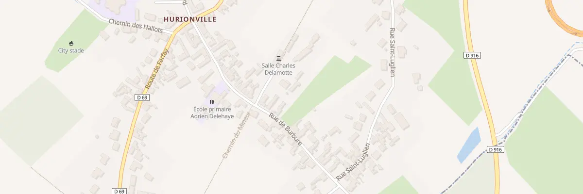 Plan du 50 Rte de Burbure Hurionville à Lillers