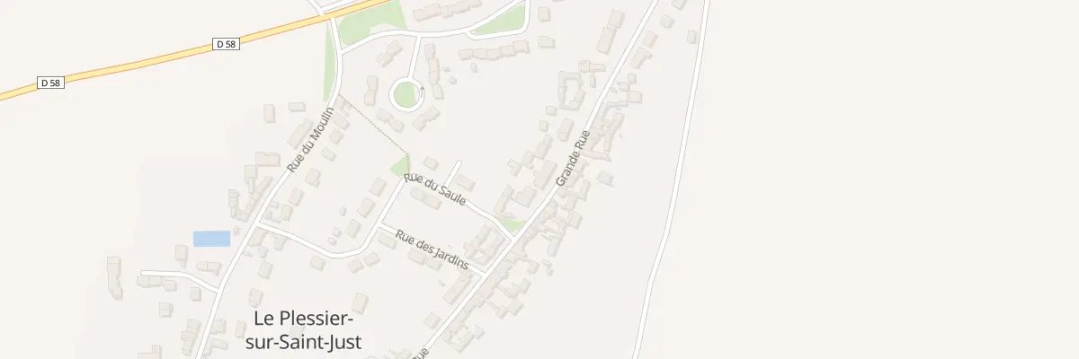 Plan du 381 Gr Grande Rue au Plessier-sur-Saint-Just