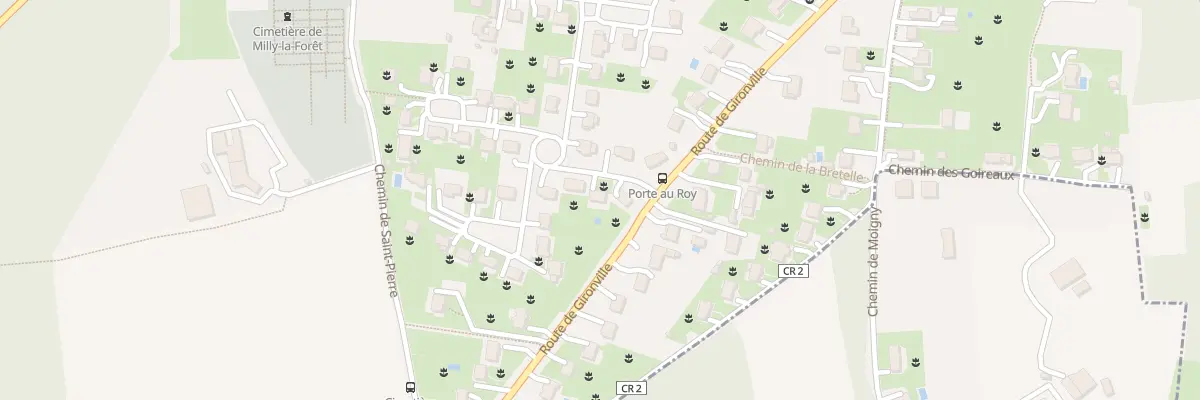 Plan du 39 Rue de la Porte au Roy à Milly-la-Forêt