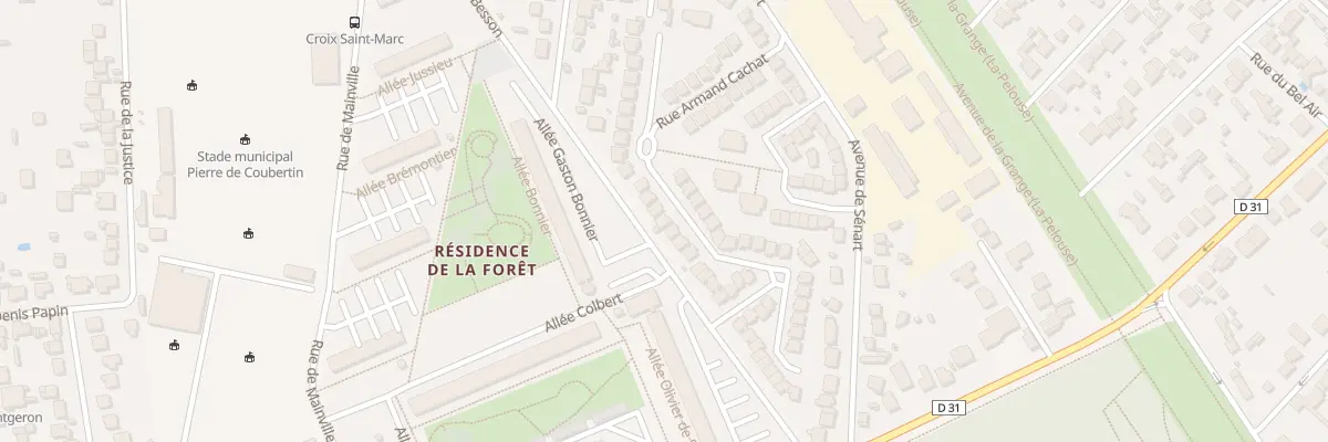 Plan du 30 Rue Armand Cachat à Montgeron
