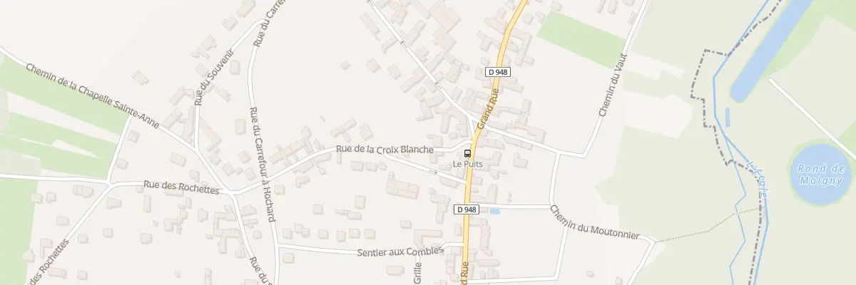 Plan du 3 Rue de la Crx-Blanche à Moigny-sur-École