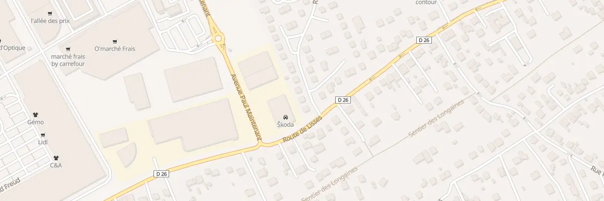 Plan du 38 Rue la Fontaine à Corbeil-Essonnes
