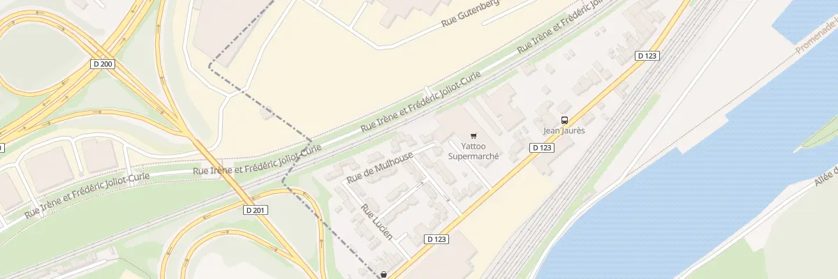 Plan du 4 Rue de Mulhouse à Creil