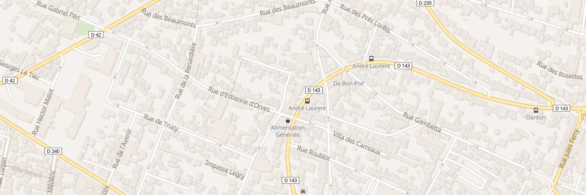 Plan du 65 Av de la République à Fontenay-sous-Bois
