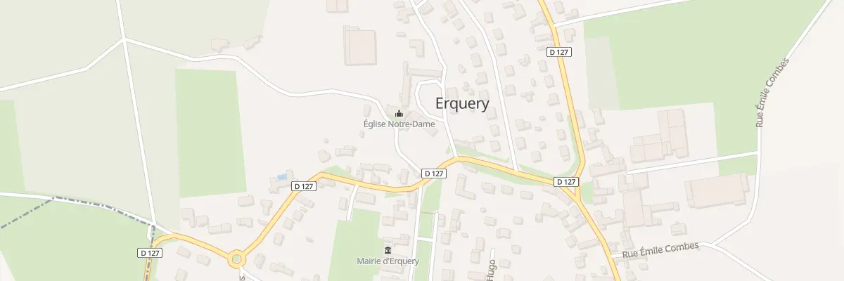 Plan du 2A Rle de l’Eglise à Erquery