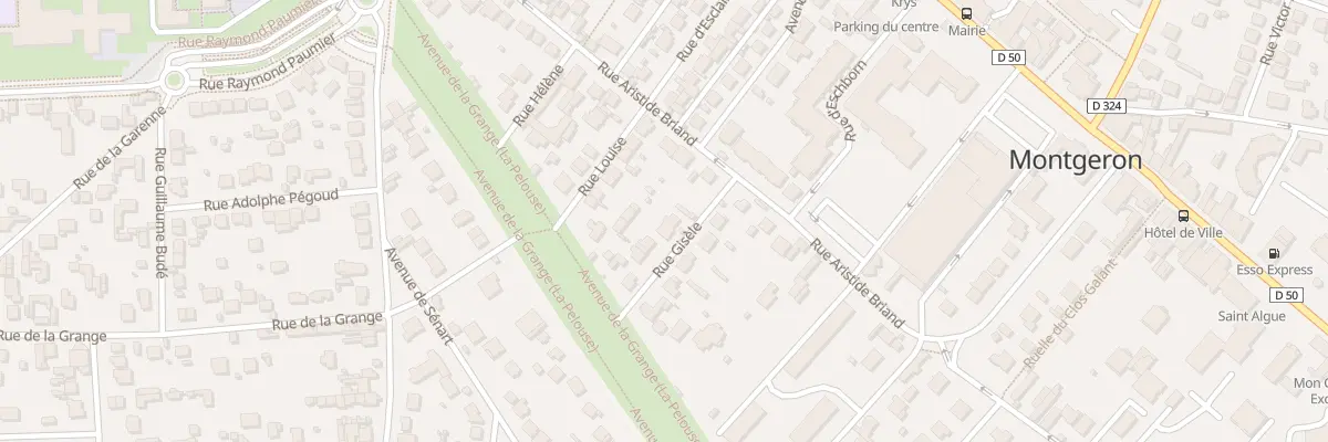 Plan du 8 Rue Gisèle à Montgeron