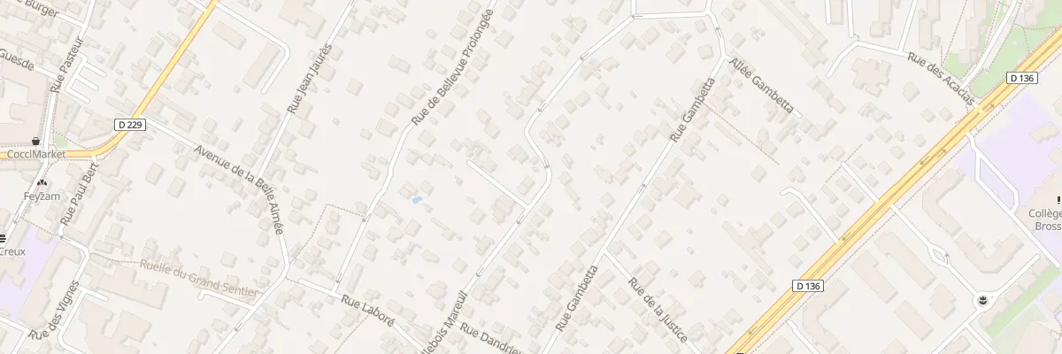 Plan du 93 Rue Villebois Mareuil à Villeneuve-Saint-Georges