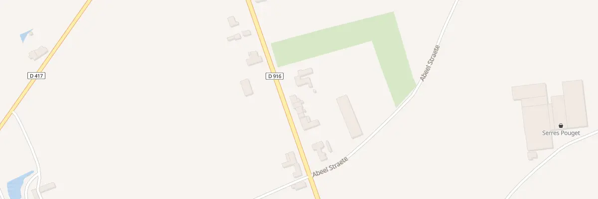 Plan du 2210 Rte de Bergues à Wormhout