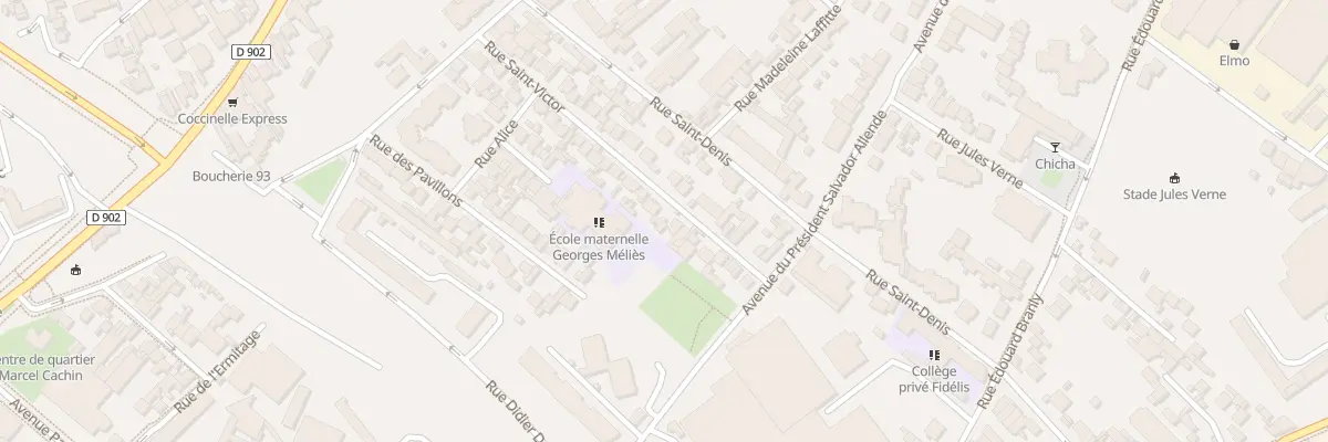 Plan du 32 Rue Saint-Victor à Montreuil