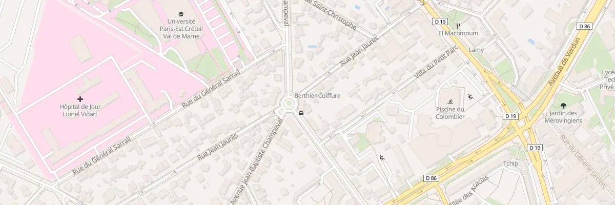 Plan du 31 Rue Jean Jaurès à Créteil
