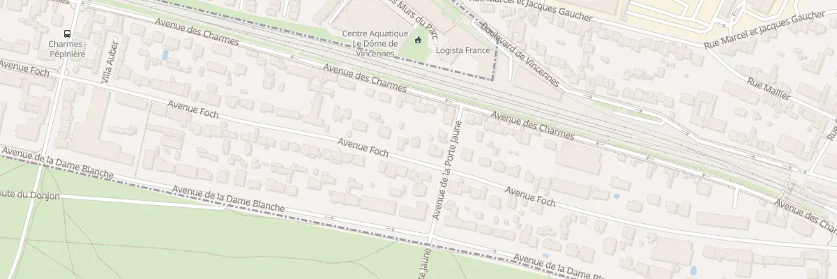 Plan du 44 Av Foch à Fontenay-sous-Bois