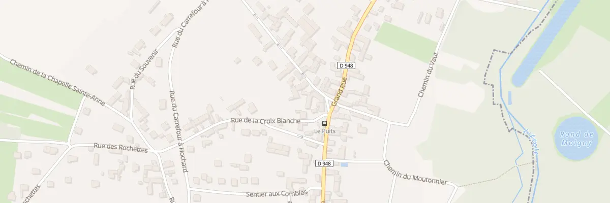 Plan du 5066 Rue des Hôpitaux à Moigny-sur-École