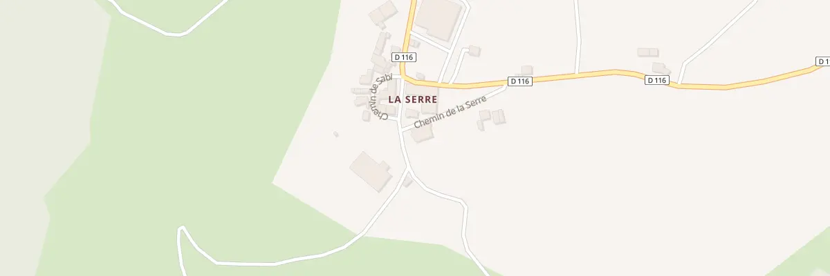 Plan du 5133 La Serre à Rullac-Saint-Cirq