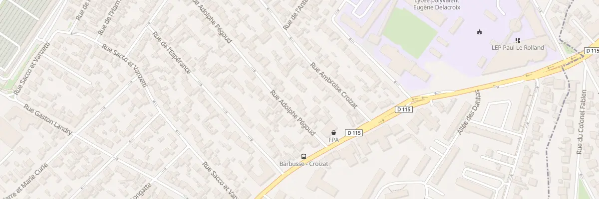 Plan du 53 Rue Pegoud à Drancy