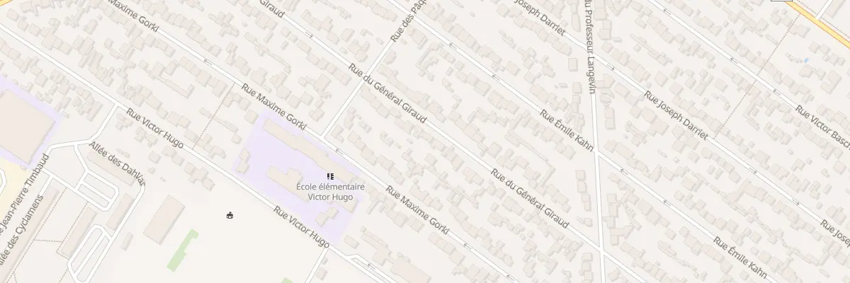 Plan du 89 Rue du Gen Giraud au Blanc-Mesnil