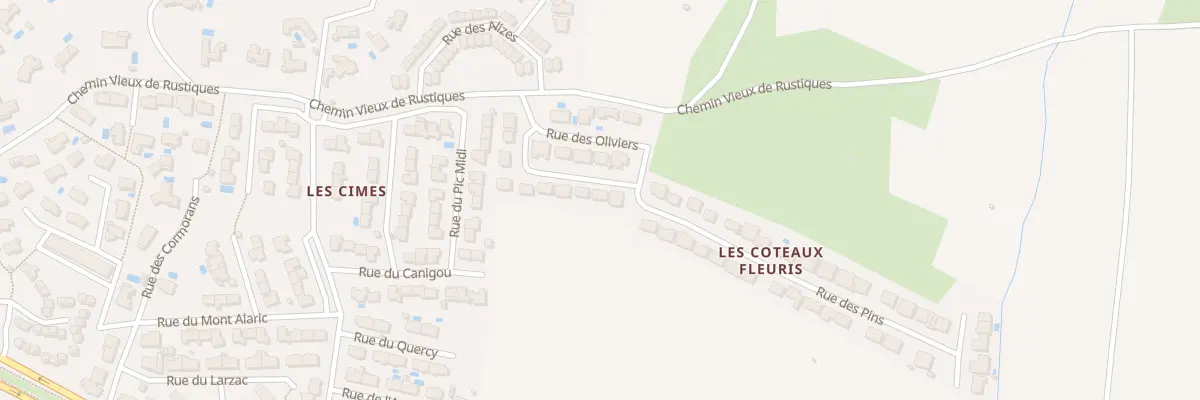 Plan du 18 Rue des Magnolias à Trèbes