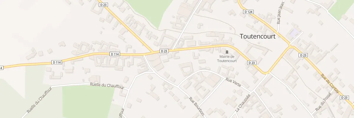 Plan du 9 Rue Longue à Toutencourt