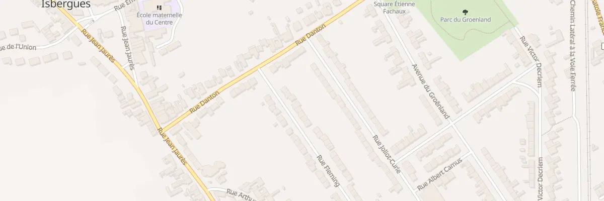 Plan du 7 Rue Fleming à Isbergues