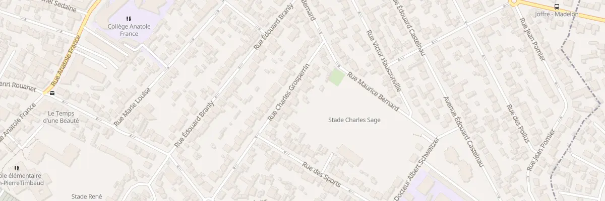 Plan du 78 Rue Grosperrin à Drancy