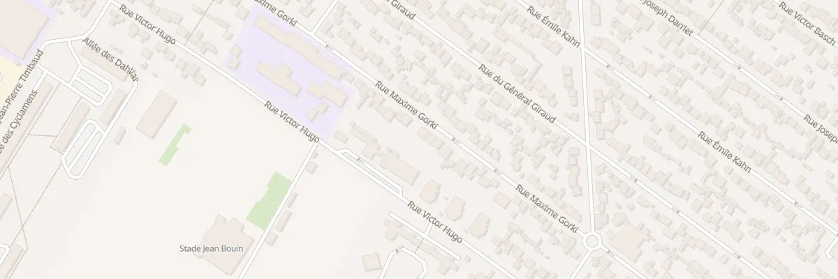 Plan du 85 Rue Maxime Gorki au Blanc-Mesnil