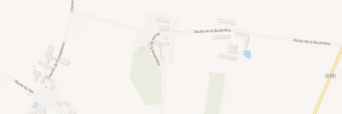 Plan du 18 Rte de la Boulinière à Fréville-du-Gâtinais