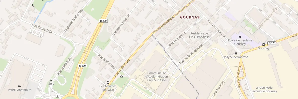 Plan du 132 Rue Louis Blanc à Montataire