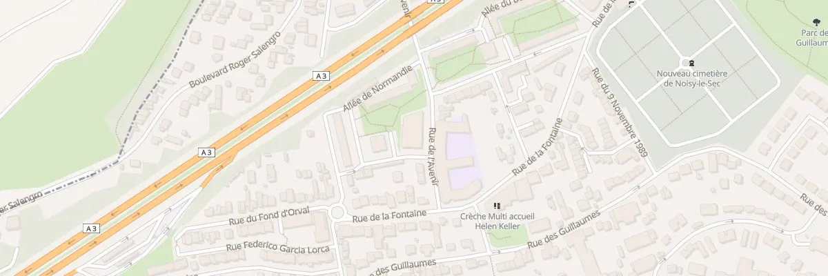 Plan du 118 Rue de l’Avenir à Noisy-le-Sec