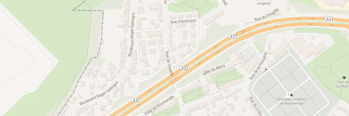 Plan du 65 Rue de l’Avenir à Noisy-le-Sec