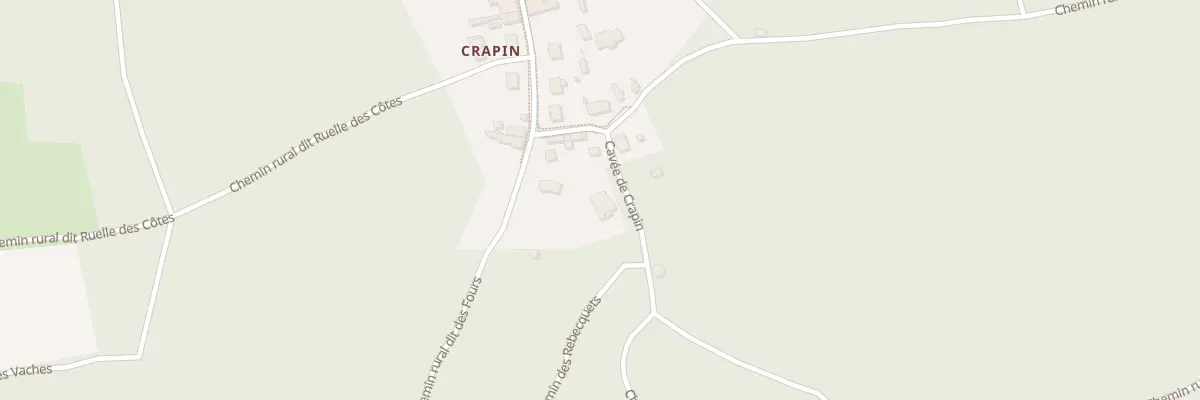 Plan du 89 Vc Cavee de Crapin à Breuil-le-Sec