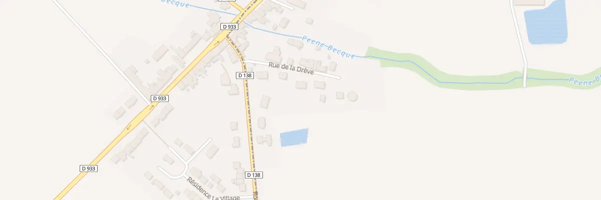 Plan du 10 Rue La Dreve à Oxelaëre