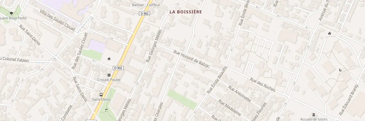 Plan du 22 Rue des Oseraies à Montreuil