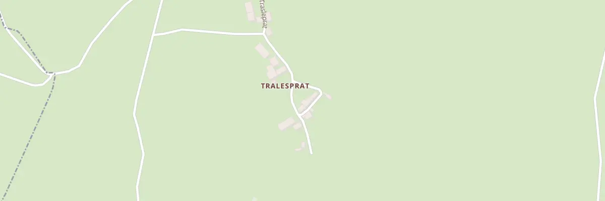 Plan du 3 Rte de Trasleprat - Trasleprat à Mérinchal