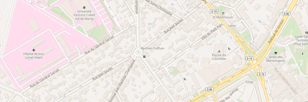 Plan du 29 Rue Jean Jaurès à Créteil