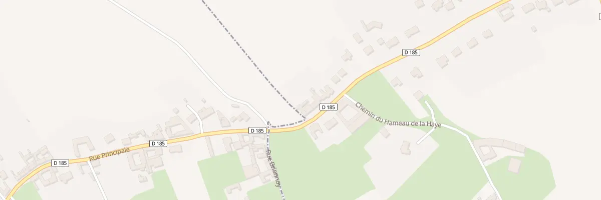 Plan du 153 Rue de la Haye à Lillers