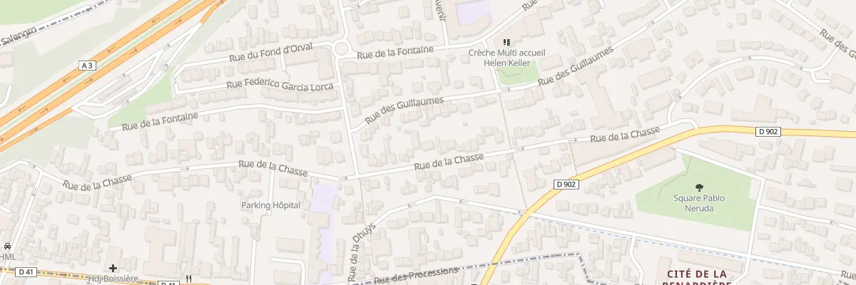 Plan du 131 Rue de la Chasse à Noisy-le-Sec