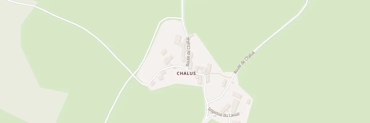 Plan du 5035 Chalus à La Celle