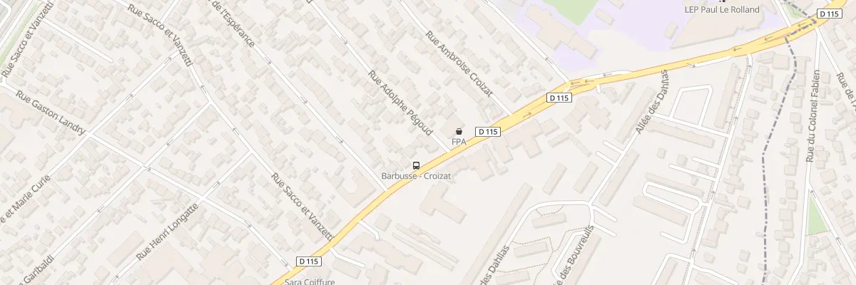 Plan du 72 Rue Pegoud à Drancy