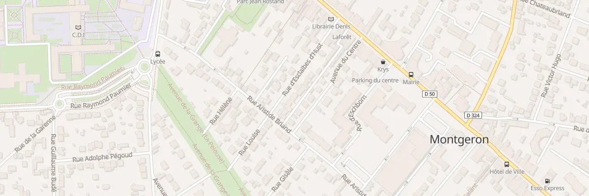 Plan du 13 Rue d’Esclaibes d’Hust à Montgeron