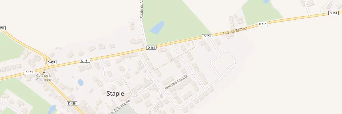Plan du 28 Rue du Docteur Isaïe Reumaux à Staple